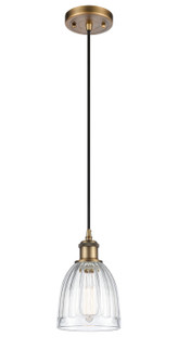 Ballston LED Mini Pendant in Brushed Brass (405|516-1P-BB-G442-LED)