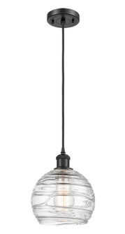 Ballston One Light Mini Pendant in Matte Black (405|516-1P-BK-G1213-8)