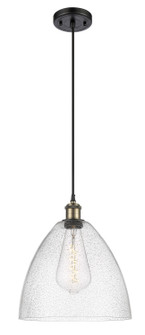 Ballston One Light Mini Pendant in Matte Black (405|516-1P-BK-GBD-121)