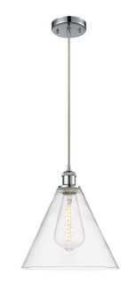 Ballston LED Mini Pendant in Polished Chrome (405|516-1P-PC-GBC-122-LED)