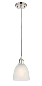 Ballston LED Mini Pendant in Polished Nickel (405|516-1P-PN-G381-LED)