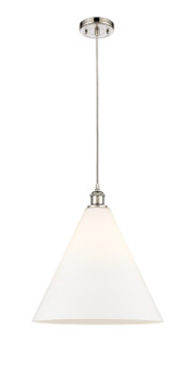 Ballston LED Pendant in Polished Nickel (405|516-1P-PN-GBC-161-LED)