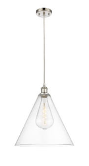 Ballston One Light Pendant in Polished Nickel (405|516-1P-PN-GBC-162)