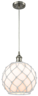 Ballston LED Mini Pendant in Brushed Satin Nickel (405|516-1P-SN-G121-10RW-LED)