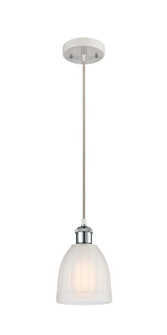 Ballston LED Mini Pendant in White Polished Chrome (405|516-1P-WPC-G441-LED)