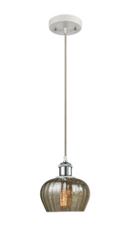 Ballston One Light Mini Pendant in White Polished Chrome (405|516-1P-WPC-G96)