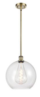 Ballston LED Mini Pendant in Antique Brass (405|516-1S-AB-G122-12-LED)