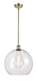 Ballston LED Pendant in Antique Brass (405|516-1S-AB-G122-14-LED)