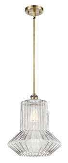 Ballston LED Mini Pendant in Antique Brass (405|516-1S-AB-G212-LED)