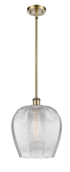 Ballston LED Mini Pendant in Antique Brass (405|516-1S-AB-G462-12-LED)