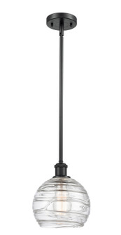 Ballston One Light Mini Pendant in Matte Black (405|516-1S-BK-G1213-8)