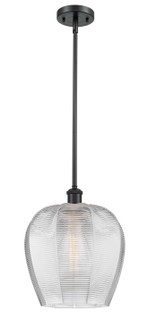 Ballston One Light Mini Pendant in Matte Black (405|516-1S-BK-G462-12)