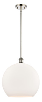 Ballston One Light Pendant in Polished Nickel (405|516-1S-PN-G121-14)
