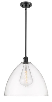 Ballston LED Pendant in Satin Gold (405|516-1S-SG-GBD-162-LED)