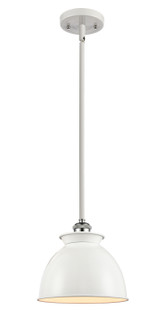 Ballston One Light Mini Pendant in White Polished Chrome (405|516-1S-WPC-M14-W)