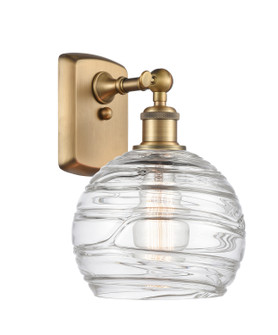 Ballston One Light Wall Sconce in Brushed Brass (405|516-1W-BB-G1213-8)