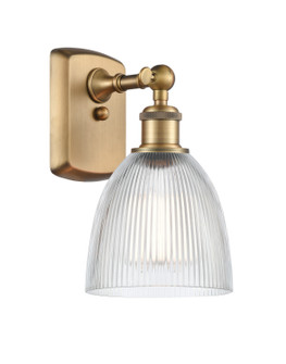 Ballston One Light Wall Sconce in Brushed Brass (405|516-1W-BB-G382)