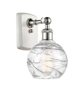 Ballston One Light Wall Sconce in White Polished Chrome (405|516-1W-WPC-G1213-6)