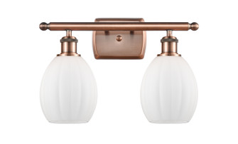 Ballston Two Light Bath Vanity in Antique Copper (405|516-2W-AC-G81)