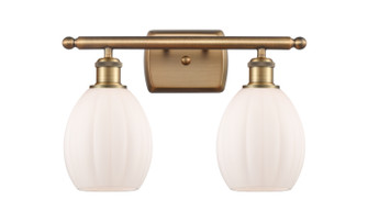 Ballston Two Light Bath Vanity in Brushed Brass (405|516-2W-BB-G81)