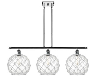 Ballston Three Light Island Pendant in Polished Chrome (405|516-3I-PC-G122-10RW)