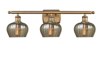 Ballston Three Light Bath Vanity in Brushed Brass (405|516-3W-BB-G96)