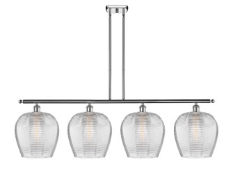 Ballston Four Light Island Pendant in Antique Brass (405|516-4I-AB-G462-12)
