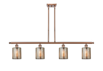 Ballston Four Light Island Pendant in Antique Copper (405|516-4I-AC-G116) Ballston Four Light Island Pendant in Antique Copper (405|516-4I-AC-G116)