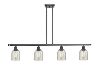 Ballston Four Light Island Pendant in Matte Black (405|516-4I-BK-G259)