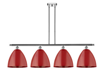 Ballston Four Light Island Pendant in Polished Chrome (405|516-4I-PC-MBD-12-RD)