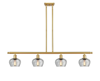 Ballston LED Island Pendant in Satin Gold (405|516-4I-SG-G92-LED)