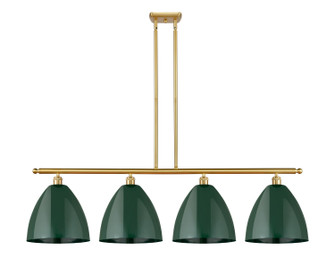 Ballston Four Light Island Pendant in Satin Gold (405|516-4I-SG-MBD-12-GR)