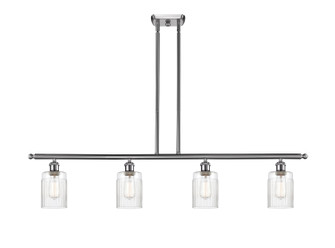 Ballston Four Light Island Pendant in Brushed Satin Nickel (405|516-4I-SN-G342)