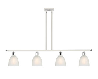 Ballston LED Island Pendant in White Polished Chrome (405|516-4I-WPC-G381-LED)