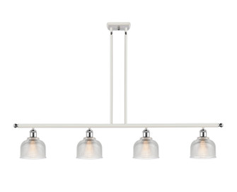 Ballston LED Island Pendant in White Polished Chrome (405|516-4I-WPC-G412-LED)