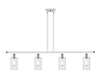 Ballston Four Light Island Pendant in White Polished Chrome (405|516-4I-WPC-G802)