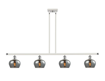 Ballston Four Light Island Pendant in White Polished Chrome (405|516-4I-WPC-G93)