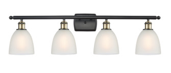 Ballston LED Bath Vanity in Black Antique Brass (405|516-4W-BAB-G381-LED)