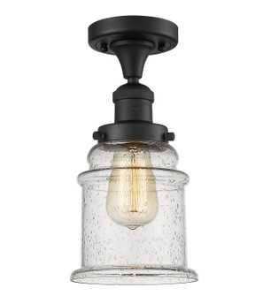 Franklin Restoration LED Semi-Flush Mount in Antique Brass (405|517-1CH-AB-G182-LED)