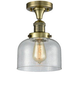 Franklin Restoration LED Semi-Flush Mount in Antique Brass (405|517-1CH-AB-G74-LED)