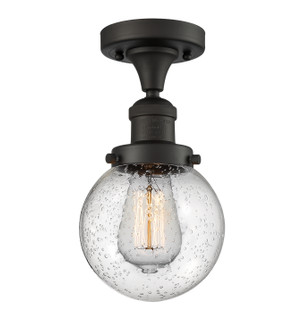 Franklin Restoration LED Semi-Flush Mount in Oil Rubbed Bronze (405|517-1CH-OB-G204-6-LED)
