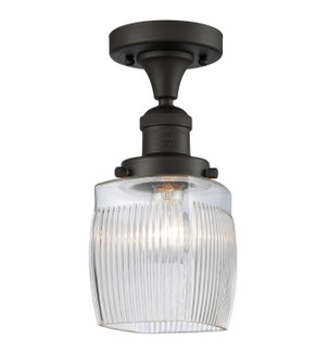 Franklin Restoration LED Semi-Flush Mount in Oil Rubbed Bronze (405|517-1CH-OB-G302-LED)