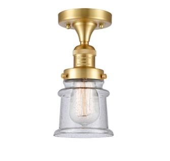 Franklin Restoration LED Semi-Flush Mount in Satin Gold (405|517-1CH-SG-G184S-LED)