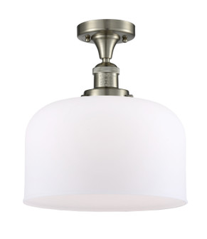 Franklin Restoration LED Semi-Flush Mount in Brushed Satin Nickel (405|517-1CH-SN-G71-L-LED)