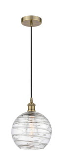 Edison One Light Mini Pendant in Antique Brass (405|616-1P-AB-G1213-10)