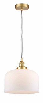 Edison LED Mini Pendant in Satin Gold (405|616-1PH-SG-G71-L-LED)