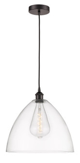 Edison One Light Pendant in Oil Rubbed Bronze (405|616-1P-OB-GBD-162)