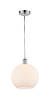 Edison One Light Mini Pendant in Polished Chrome (405|616-1P-PC-G121-10)