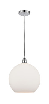 Edison One Light Mini Pendant in Polished Chrome (405|616-1P-PC-G121-12) Edison One Light Mini Pendant in Polished Chrome (405|616-1P-PC-G121-12)