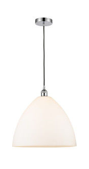 Edison One Light Pendant in Polished Chrome (405|616-1P-PC-GBD-161)